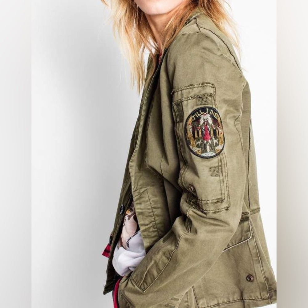 Zadig & Voltaire Virginia Grunge Jacket